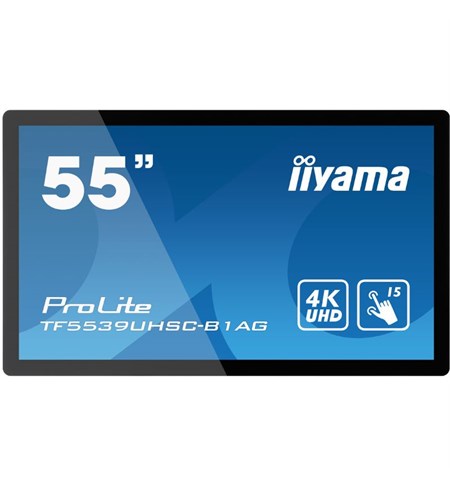 Iiyama ProLite TF5539UHSC-B1AG 55 Inch Open Frame PCAP Touchscreen